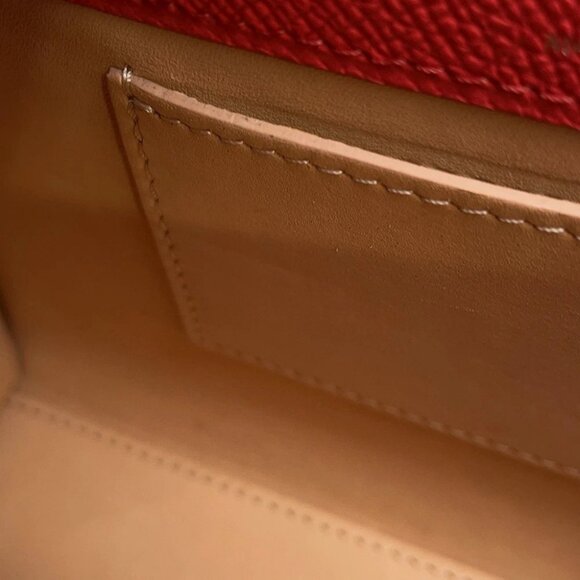 MOYNAT Moynat Regine 2-way Bag Leather Red - Picture 9 of 16
